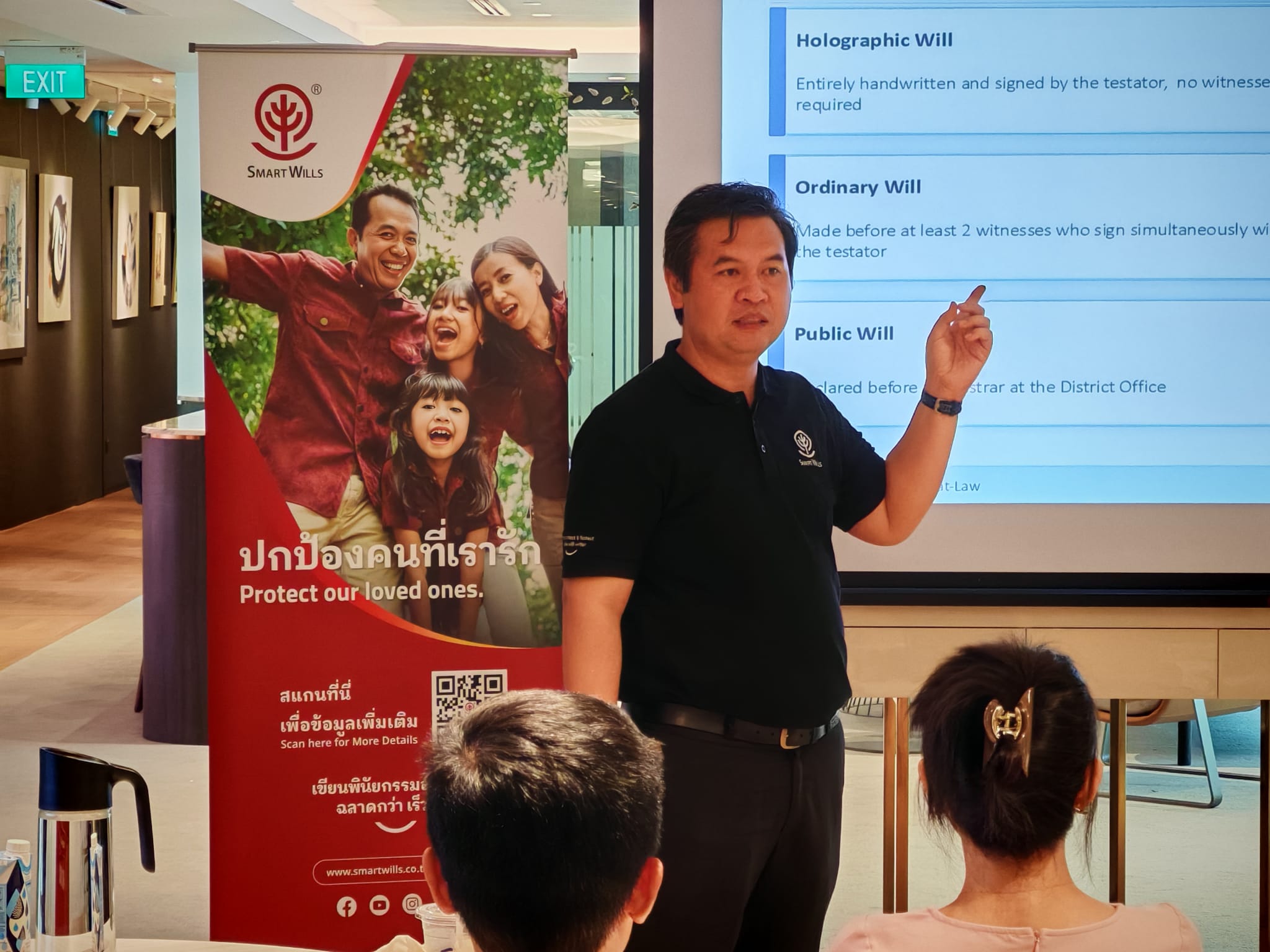Guest lecture at AIA Wealth Center, Singapore